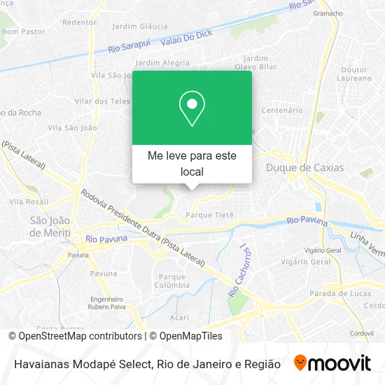 Havaianas Modapé Select mapa