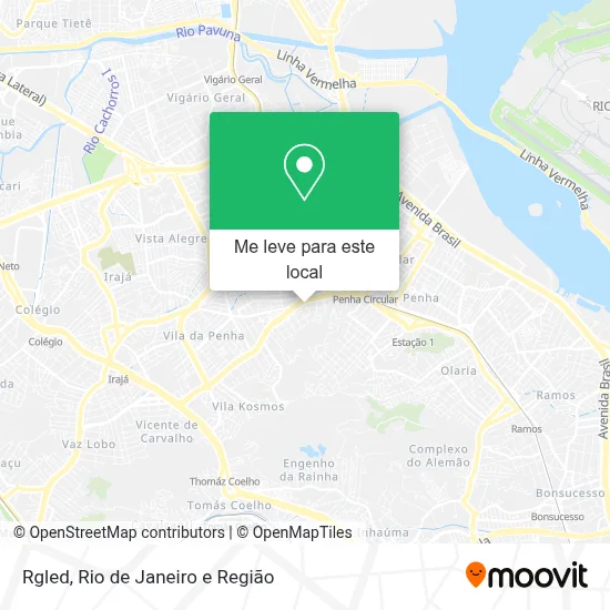 Rgled mapa