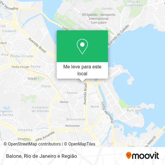 Balone mapa