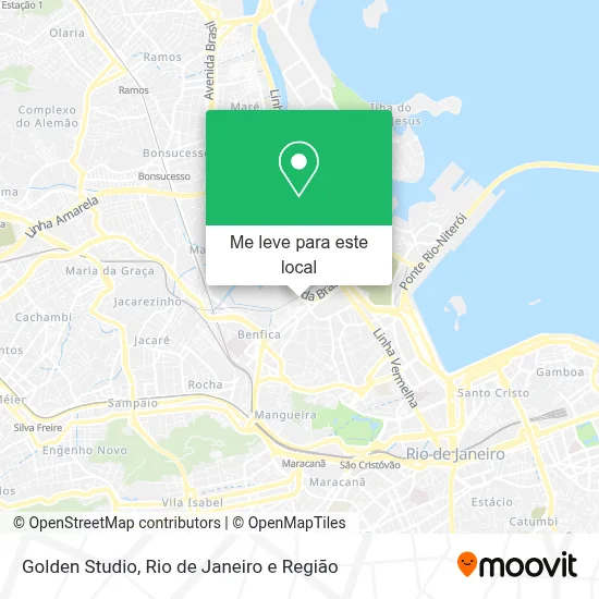 Golden Studio mapa