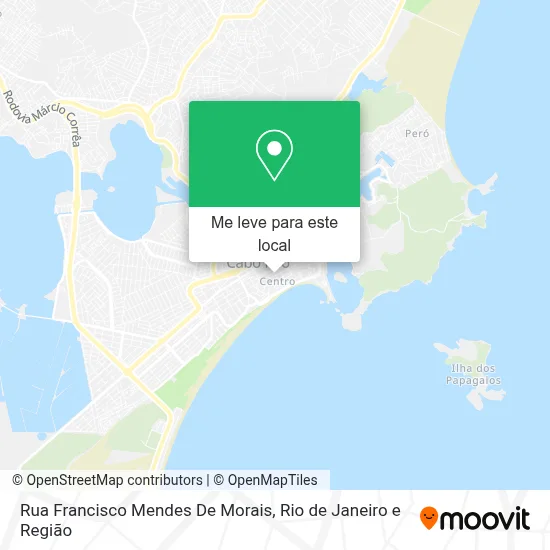Rua Francisco Mendes De Morais mapa