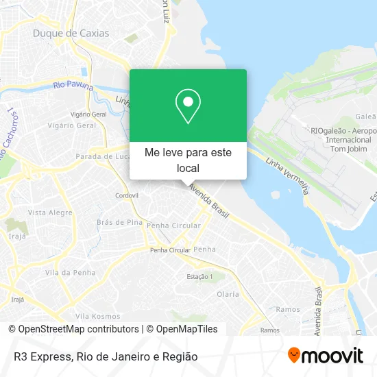 R3 Express mapa