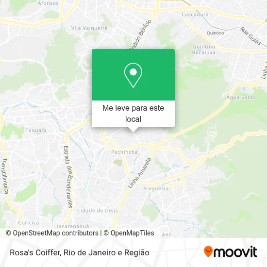 Rosa's Coiffer mapa