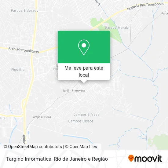 Targino Informatica mapa
