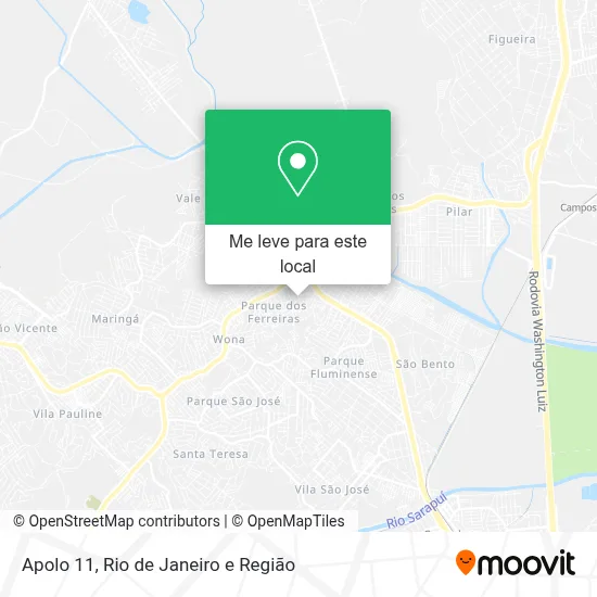 Apolo 11 mapa