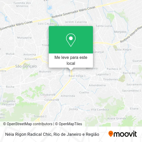 Néia Rigon Radical Chic mapa