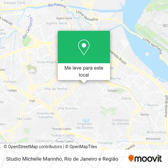 Studio Michelle Marinho mapa