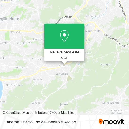 Taberna Tiberto mapa
