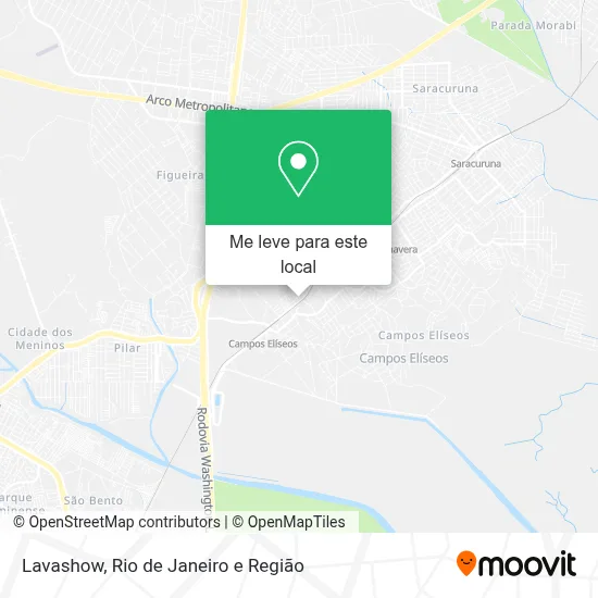 Lavashow mapa