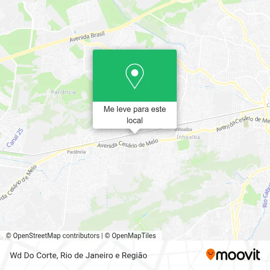 Wd Do Corte mapa