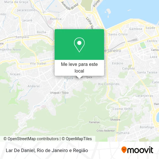 Lar De Daniel mapa