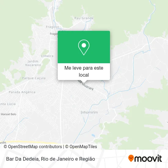 Bar Da Dedeia mapa