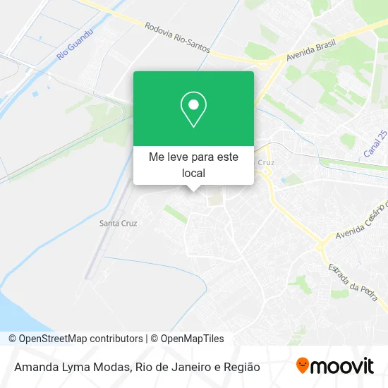 Amanda Lyma Modas mapa