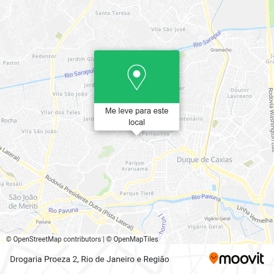 Drogaria Proeza 2 mapa