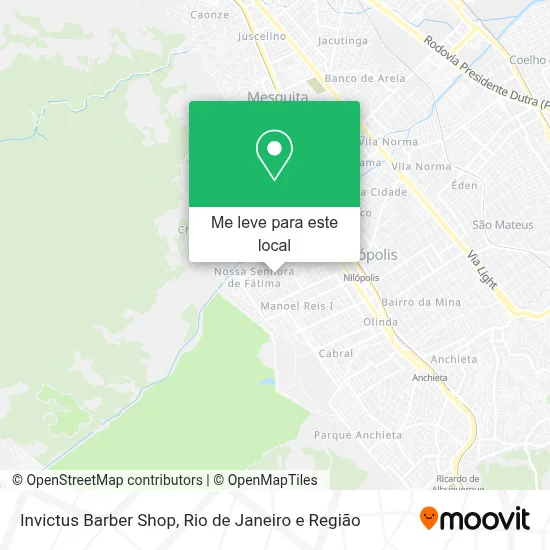 Invictus Barber Shop mapa