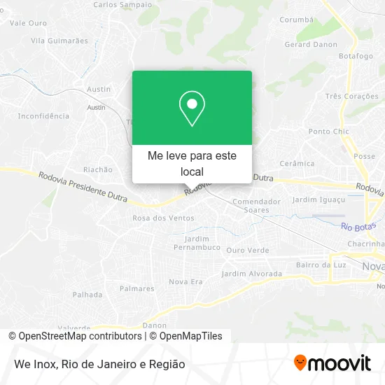 We Inox mapa