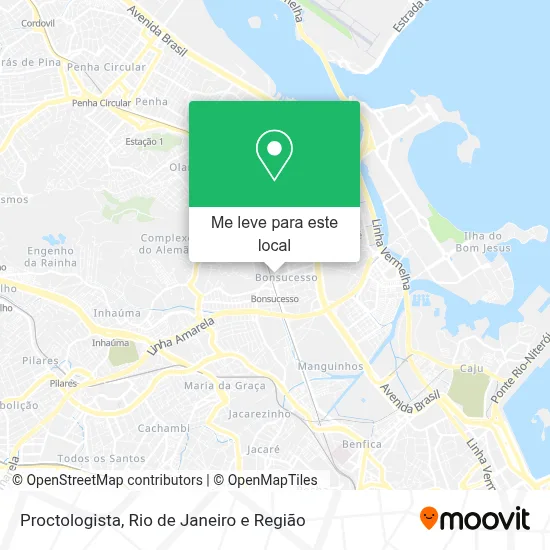 Proctologista mapa
