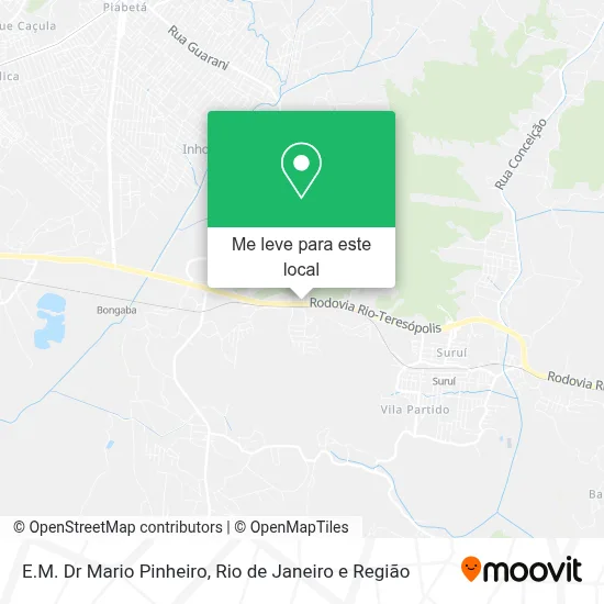 E.M. Dr Mario Pinheiro mapa