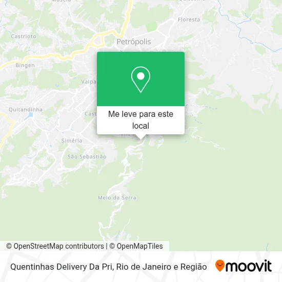 Quentinhas Delivery Da Pri mapa
