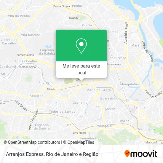 Arranjos Express mapa