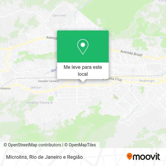Microlins mapa