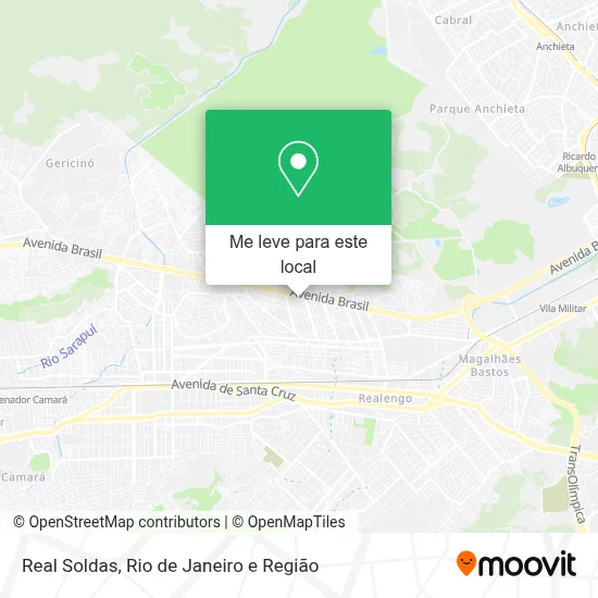Real Soldas mapa