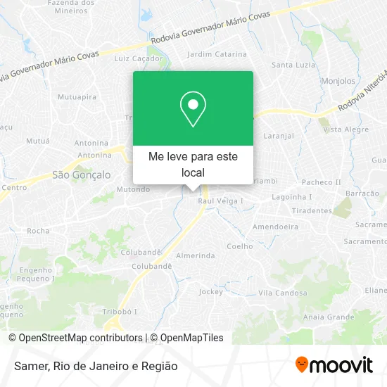 Samer mapa