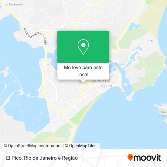 El Pico mapa