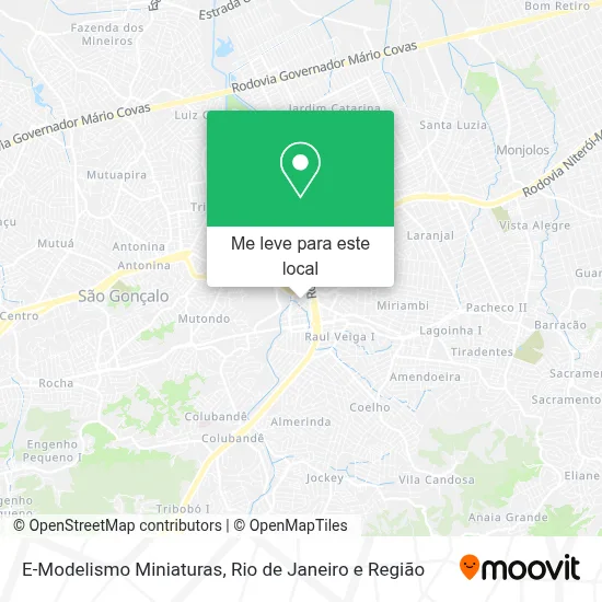 E-Modelismo Miniaturas mapa