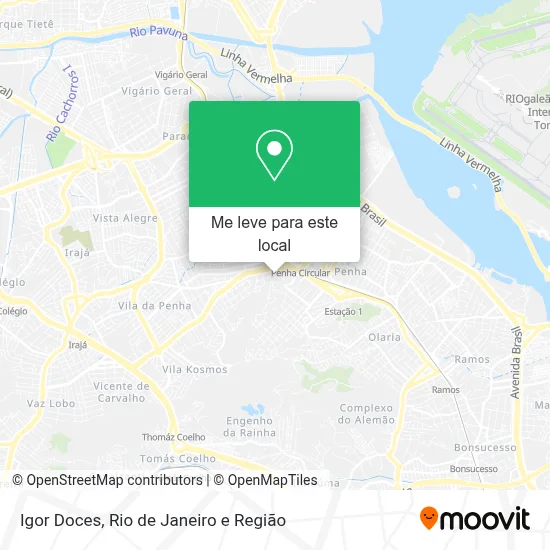 Igor Doces mapa