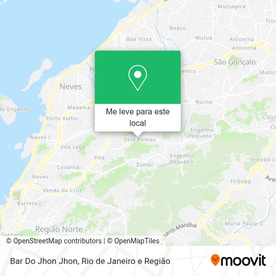 Bar Do Jhon Jhon mapa