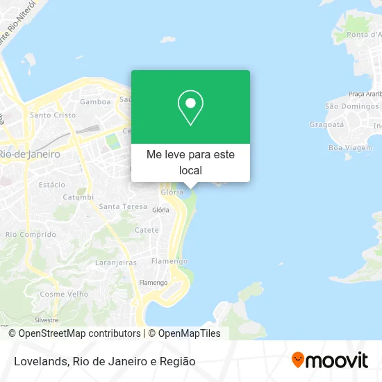 Lovelands mapa