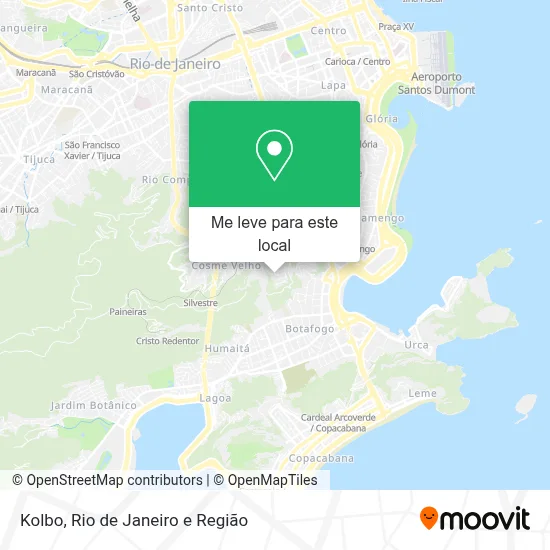 Kolbo mapa