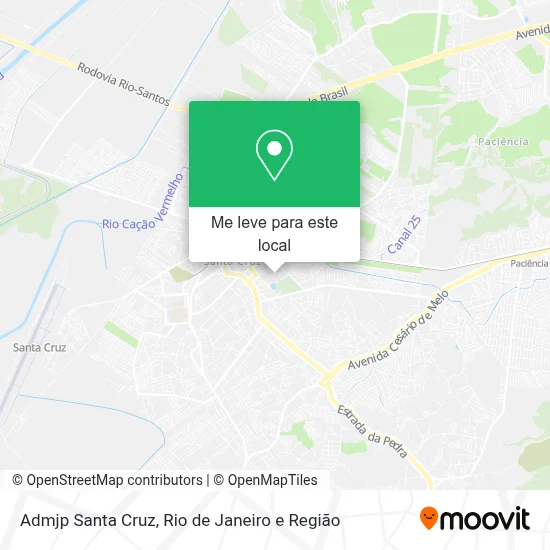 Admjp Santa Cruz mapa