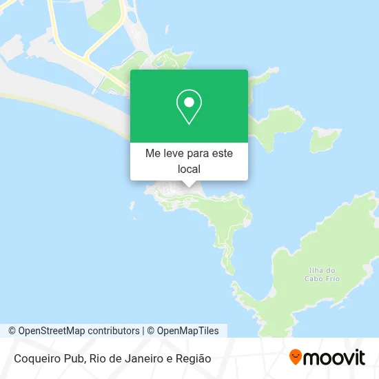 Coqueiro Pub mapa