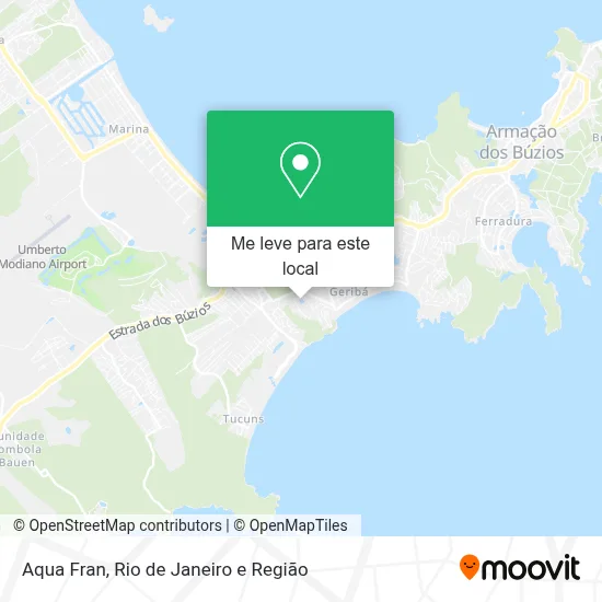 Aqua Fran mapa