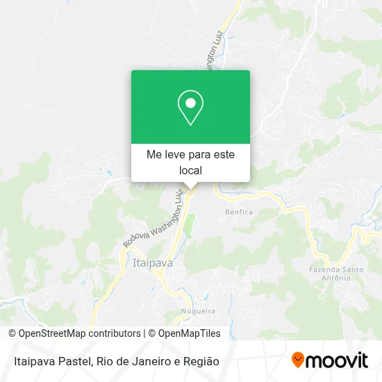 Itaipava Pastel mapa