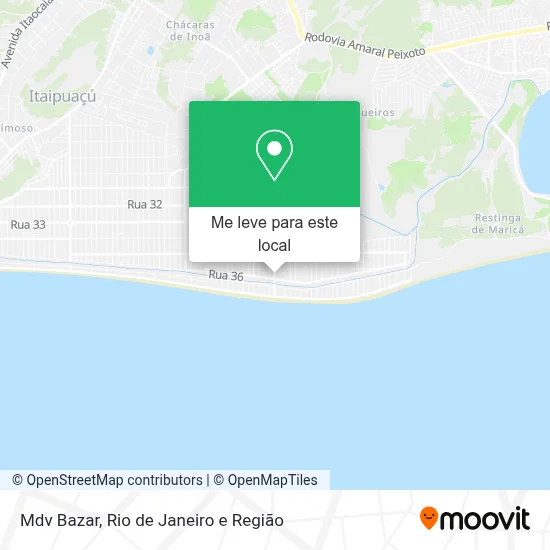 Mdv Bazar mapa