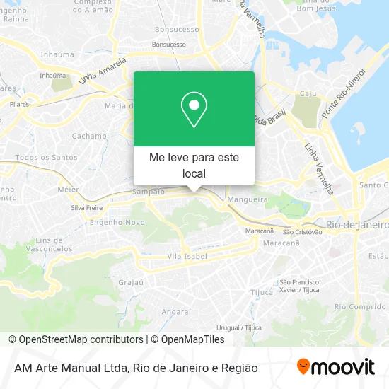 AM Arte Manual Ltda mapa