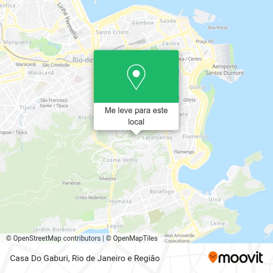 Casa Do Gaburi mapa