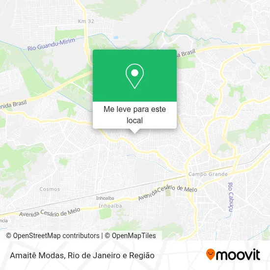 Amaitê Modas mapa