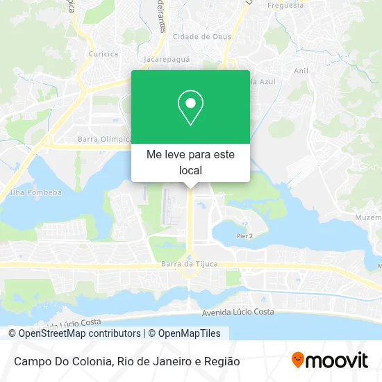 Campo Do Colonia mapa