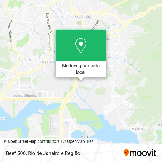 Beef 500 mapa