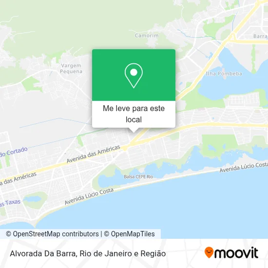 Alvorada Da Barra mapa