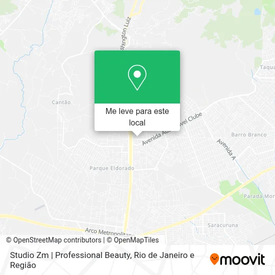 Studio Zm | Professional Beauty mapa
