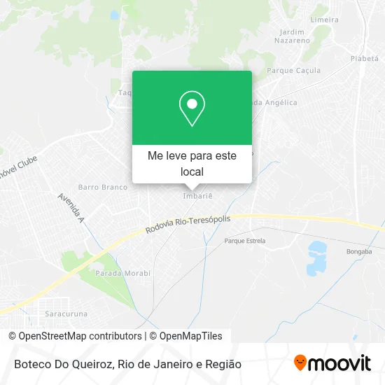 Boteco Do Queiroz mapa