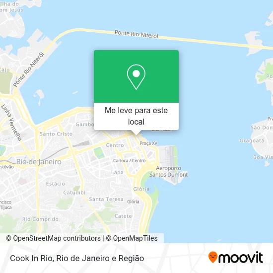 Cook In Rio mapa