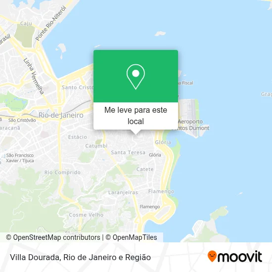 Villa Dourada mapa
