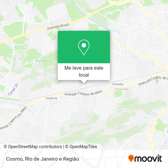 Cosmo mapa