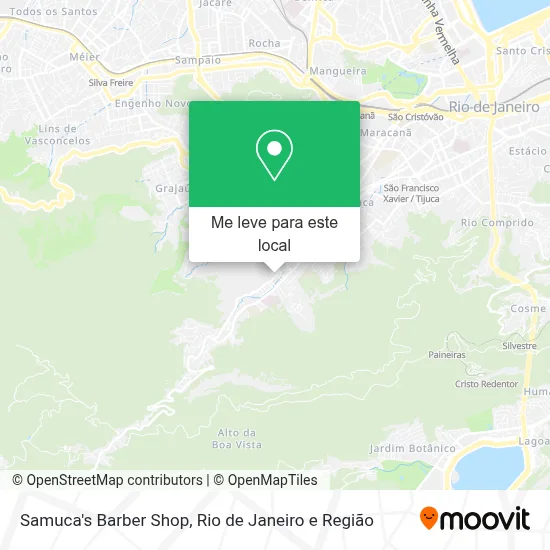 Samuca's Barber Shop mapa